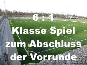 Klasse Leistung im Nachholspiel