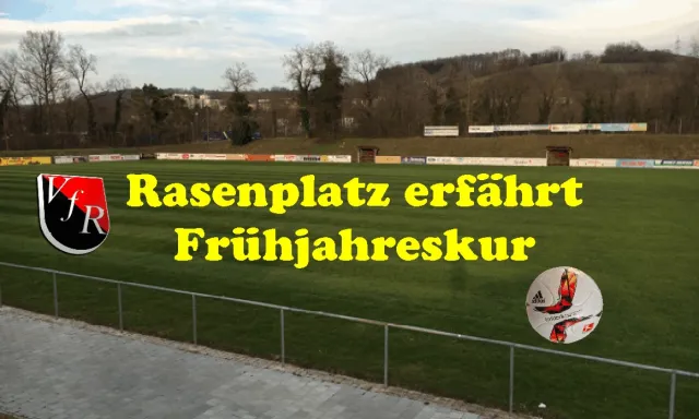 Frühjahreskur am Rasenplatz